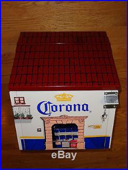 NEW Corona cooler House Drink Beer Ice Chest Metal by Hector Dairla Opener RARE