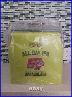 NEW Founder's Brewing All Day Ipa Metal Retro Cooler HTF RARE