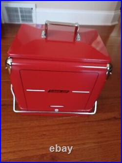 NEW VERY RARE Snap On Tool Box Retro Metal Cooler With Beach Towel