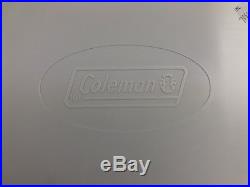 New Coleman 54 Quart Vintage Steel Belted Cooler withCorona Logo & Bottle Opener