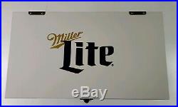 New Miller Lite beer NFL Football Metal Beer Cooler Brand New Ice Chest