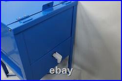 New Pepsi Co Generation Next Promotional Metal Standing Cooler Ice Chest Blue