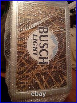 New Rare Busch Light Beer Limited Edition 54 Qt. Camo Cooler Metal