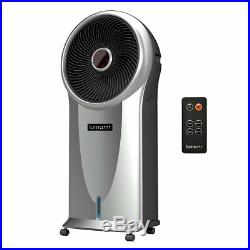 NewAir Luma 250 Sq Ft 3 Speed Portable Evaporative Cooler with Remote, Silver