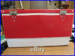 Old Vintage Retro Red 1976 Coleman cooler and jug original box COMBO