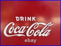 Original 1950's Acton Coca Cola Metal Cooler with Original Box