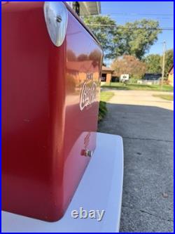 Original 1950's Acton Coca Cola Metal Cooler with Original Box