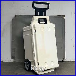 PELICAN 80 Quart Elite Wheeled Cooler with Handle & Bear Resistant White