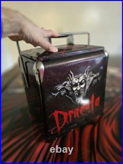 PRICE DROP? Vintage Personal Cooler, Custom PAINT DRACULA