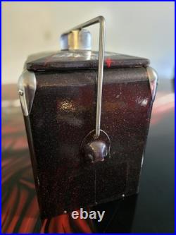 PRICE DROP? Vintage Personal Cooler, Custom PAINT DRACULA