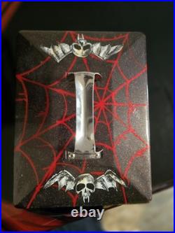 PRICE DROP? Vintage Personal Cooler, Custom PAINT DRACULA