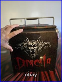PRICE DROP? Vintage Personal Cooler, Custom PAINT DRACULA