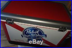 Pabst Blue Ribbon 22 Metal Handle PBR Cooler Beer Coke Drink Ice Rare New Nice