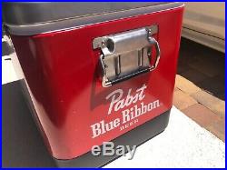 Pabst Blue Ribbon PBR Beer Cooler Full size metal