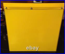 Pacifico Clara Beer Metal Cooler Ice Chest Bottle Opener 14x12x14 Yellow