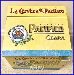 Pacifico Clara Cerveza Beer Metal Cooler Ice Chest Excellent Condition RARE