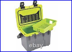 Pelican 14Q-1-DKGRYEGRN 14Qt Elite Cooler Dark Gray/Green