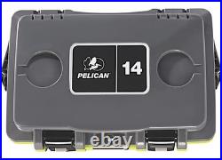 Pelican 14Q-1-DKGRYEGRN 14Qt Elite Cooler Dark Gray/Green
