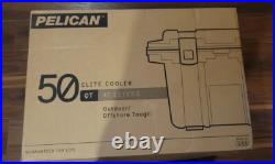 Pelican 50QT Elite Cooler, Hand Carry, Dark Gray/Green #50Q-1-DKGRYEGRN Pelican 50QT Elite Cooler, Hand Carry, Dark Gray/Green #50Q-1-DKGRYEGRN