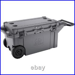 Pelican 80QT Elite Cooler, Wheeled, Graphite #80QW-6-DKGRY