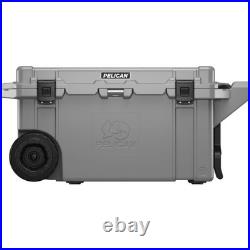Pelican 80QT Elite Cooler, Wheeled, Graphite #80QW-6-DKGRY