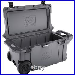 Pelican 80QT Elite Cooler, Wheeled, Graphite #80QW-6-DKGRY