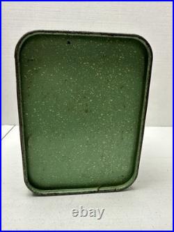PolarPack Universal Container Company Green Metal Bottle Cooler Ice Chest 1930s