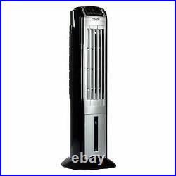 Portable Evaporative Air Cooler, Humidifier, Tower Fan with Remote, Swamp Cooling