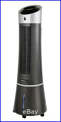 Portable Evaporative Cooler Tower Air Humidifier Fan Indoor Remote Lightweight