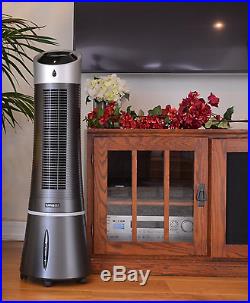 Portable Evaporative Cooler Tower Air Humidifier Fan Indoor Remote Lightweight