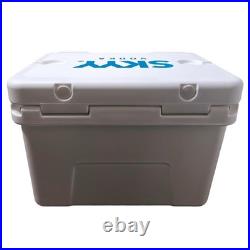 Professional 21Qt Rigid Cooler Thick-Walled Plastic Ice Box with Insulation