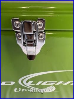RARE! Budlight Lime Metal Cooler Ice Chest