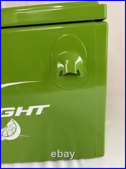 RARE! Budlight Lime Metal Cooler Ice Chest