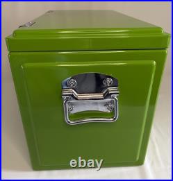 RARE! Budlight Lime Metal Cooler Ice Chest