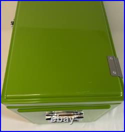 RARE! Budlight Lime Metal Cooler Ice Chest