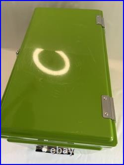 RARE! Budlight Lime Metal Cooler Ice Chest