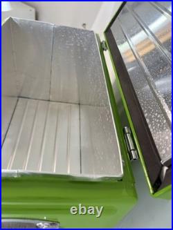 RARE! Budlight Lime Metal Cooler Ice Chest