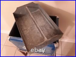 RARE DOUBLE DOT Vintage 1950s Drink Pepsi Cola Blue Metal Ice Cooler Chest