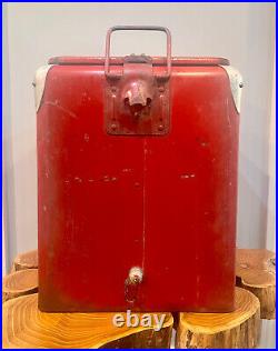 RARE LARGE & VINTAGE Red Pleasure Chest MASTER 1950's Cooler