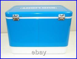 RARE! Nice! Vtg Large BUDWEISER Bud Light Beer METAL COOLER with Bottle Opener
