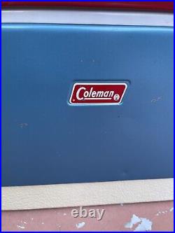 RARE VTG COLEMAN 5232 RWB BICENTENNIAL KMART SPECIAL COOLER 28QT OG Box 70's USA