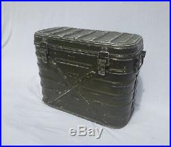 RARE Vintage 1962 US Army Military Metal Cooler Insulated Container Frary Clark