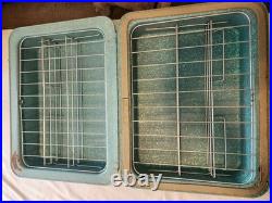 RARE! Vintage NATCCO Frigi-nette Portable Metal Cooler Ice Box 1950s Chicago