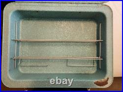 RARE! Vintage NATCCO Frigi-nette Portable Metal Cooler Ice Box 1950s Chicago