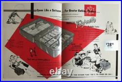 RARE! Vintage NATCCO Frigi-nette Portable Metal Cooler Ice Box 1950s Chicago