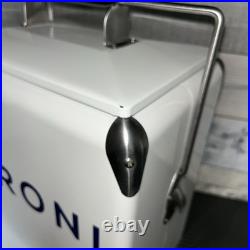 RARE Vintage PERONI BEER PICNIC COOLER Metal