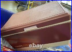 RARE coleman steel belted 40 cooler, from the 80's