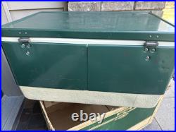 READ Vintage Coleman Snow-Lite Low Boy Cooler 5254 700 with Box Green READ READ Vintage Coleman Snow-Lite Low Boy Cooler 5254 700 with Box Green READ