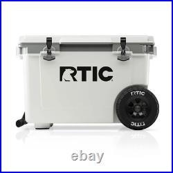 RTIC 52 QT Ultra-Light Wheeled Cooler Rolling Ice Chest Camping Marine