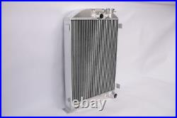 Radiator Fit For Ford CHEVY-V8-Engine Swap 1935-1936 28 Inch High withCooler